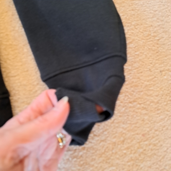 Lole Haf Zip Pullover Sweatshirt Women's XS Black Cozy Hooded Top NWT - Picture 11 of 12